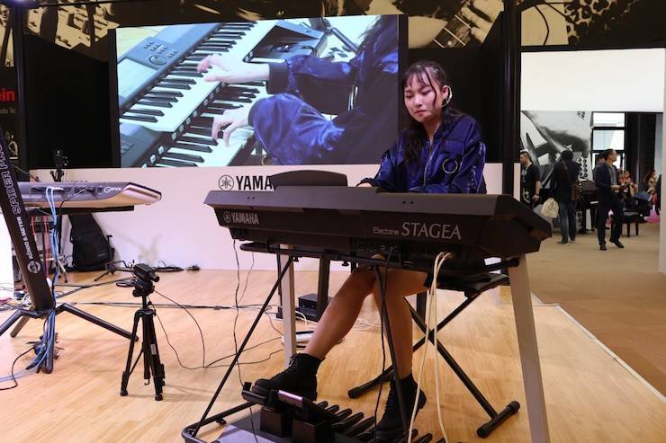 利来国际最老牌盛大亮相Music China 2018，呈现世界级乐器展体验