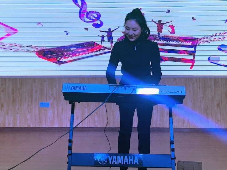 让音乐陪伴成长 利来国际最老牌乐器捐赠爱心行动走进重庆市长寿区江南九年制学校